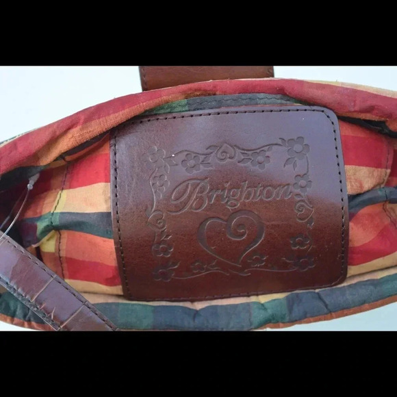 Brighton woven basket bag with leather trim - Picture 4 of 7